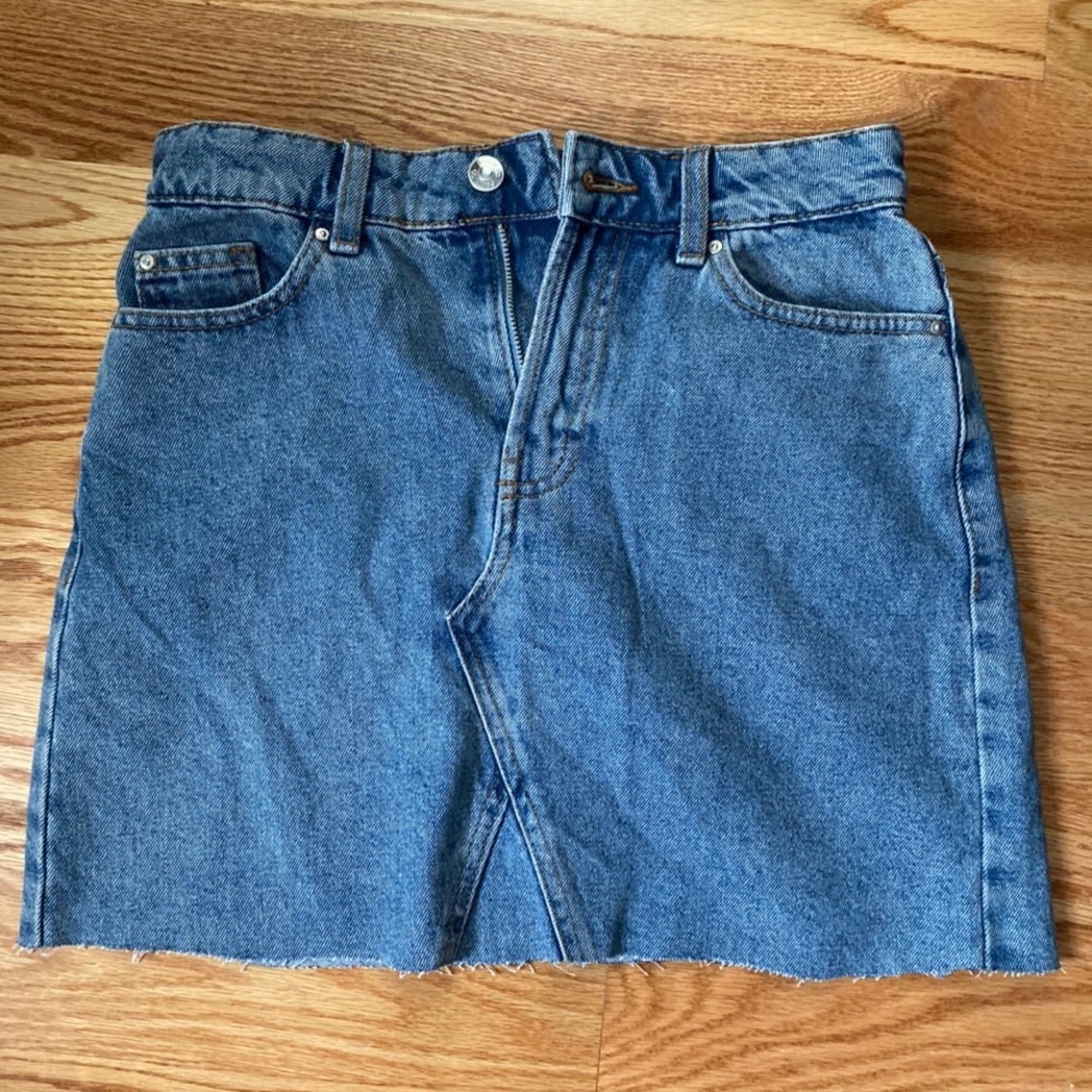 Denim skirt